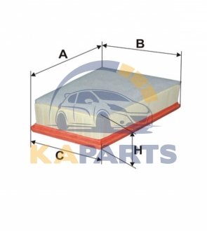 WA9569 WIX FILTERS Фільтр повітря