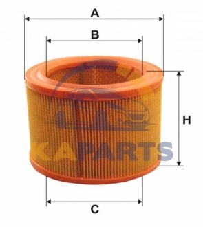 WA6483 WIX FILTERS Фільтр повітря