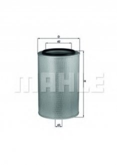LX 273 MAHLE / KNECHT Фильтр воздуха