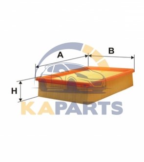 WA6215 WIX FILTERS Фільтр повітря