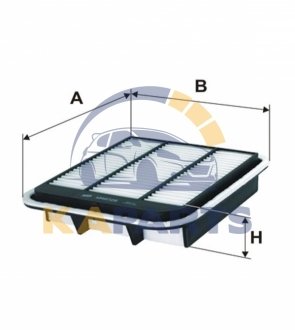 WA9728 WIX FILTERS Фільтр повітря