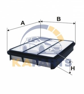 WA9626 WIX FILTERS Фильтр воздуха