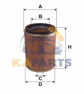 WA6112 WIX FILTERS Фільтр повітря