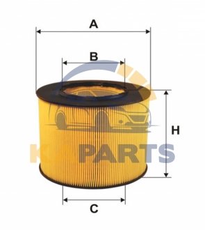 WA6604 WIX FILTERS Фільтр повітря