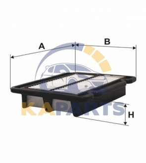 WA9439 WIX FILTERS Фільтр повітря