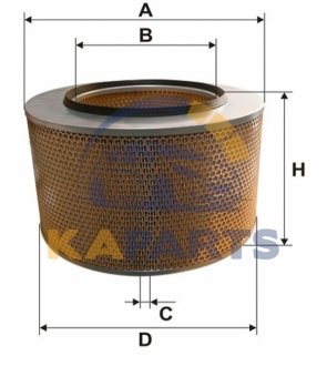 93160E WIX FILTERS Фільтр повітря