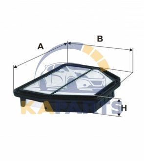 WA9682 WIX FILTERS Фильтр воздушный