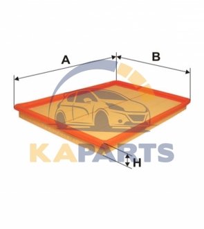 WA6213 WIX FILTERS Фільтр повітря