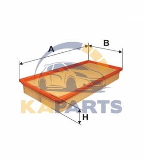 WA9515 WIX FILTERS Фильтр воздушный Audi Q7 (4L)/Landrover Range Rover III, Range Rover Sport (WA9515) WIX