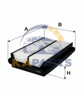 WA9685 WIX FILTERS Фильтр воздуха