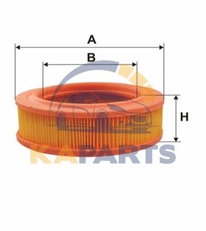 WA6401 WIX FILTERS Фільтр повітря