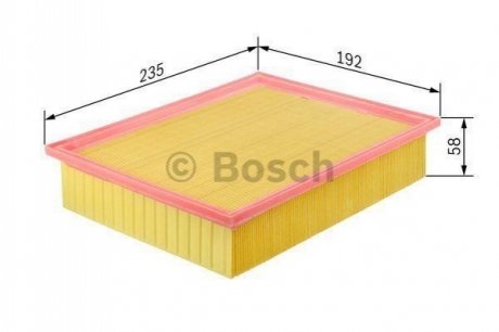 F 026 400 212 BOSCH Фильтр воздуха