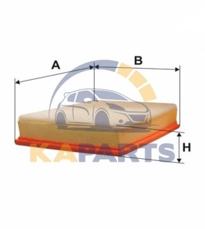 WA6230 WIX FILTERS Фильтр воздуха
