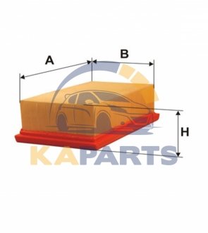 WA6218 WIX FILTERS Фільтр повітряний