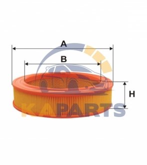 WA6407 WIX FILTERS Фільтр повітря