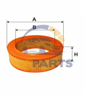 WA6386 WIX FILTERS Фільтр повітря