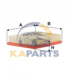 WA9917 WIX FILTERS Фильтр воздуха