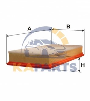 WA6693 WIX FILTERS Фільтр повітря