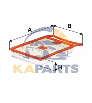 WA9780 WIX FILTERS Фільтр повітря