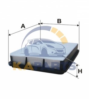 WA9625 WIX FILTERS Фільтр повітря