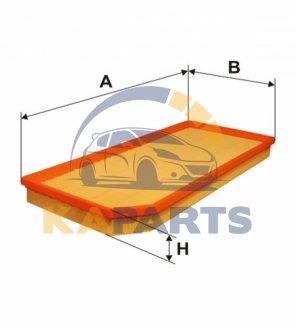 WA9508 WIX FILTERS Фільтр повітря