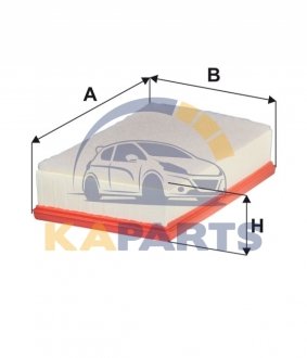 WA9870 WIX FILTERS Фільтр повітря