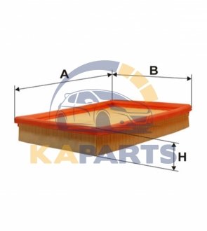 WA6236 WIX FILTERS Фільтр повітря