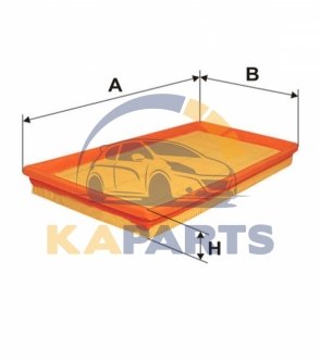 WA6530 WIX FILTERS Фильтр воздуха
