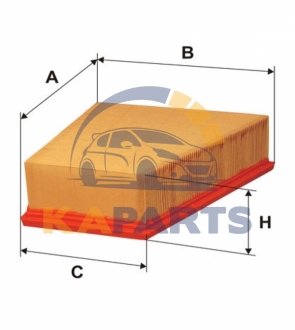 WA6702 WIX FILTERS Фільтр повітряний