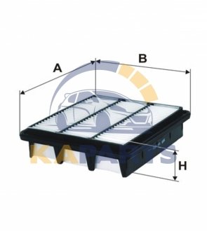 WA9650 WIX FILTERS Фильтр воздуха
