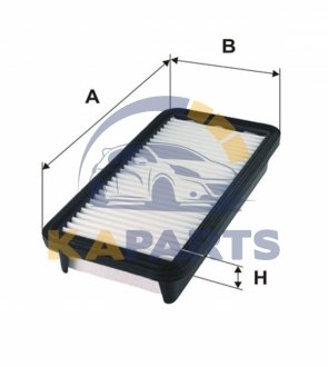 WA9717 WIX FILTERS Фільтр повітряний