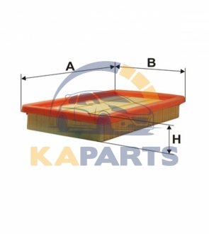WA6290 WIX FILTERS Фільтр повітря