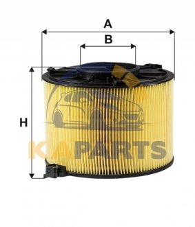 WA9846 WIX FILTERS Фільтр повітря