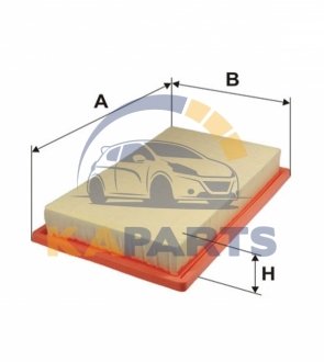 WA9797 WIX FILTERS Фільтр повітря