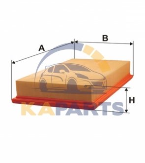 WA6348 WIX FILTERS Фільтр повітря