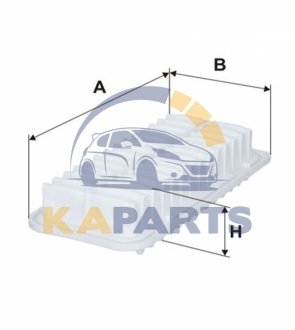 WA6665 WIX FILTERS Фільтр повітря
