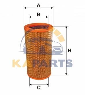 WA6486 WIX FILTERS Фільтр повітря