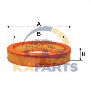 WA6404 WIX FILTERS Фільтр повітря