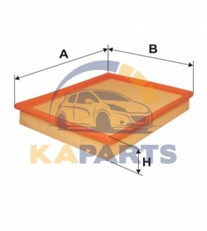 WA6249 WIX FILTERS Фильтр воздушный Нексия WIX