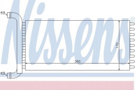 72041 NISSENS Отопитель