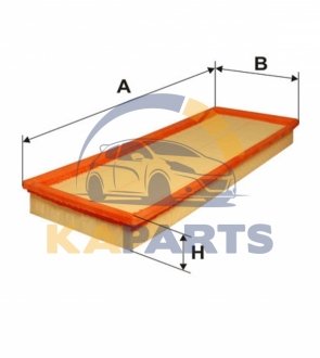 WA6240 WIX FILTERS Фильтр воздушный