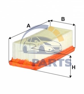 WA6728 WIX FILTERS Фільтр повітря