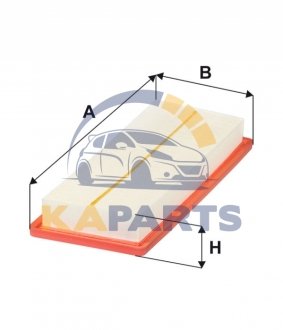 WA9689 WIX FILTERS Фільтр повітря