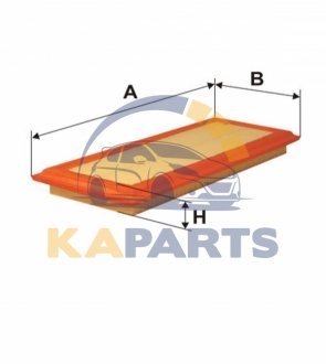 WA6180 WIX FILTERS Фільтр повітря