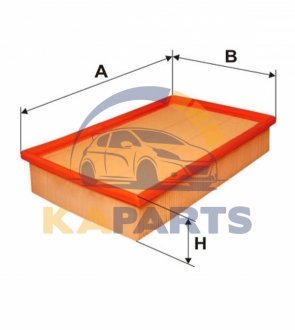 WA6225 WIX FILTERS Фільтр повітря