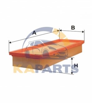 WA6205 WIX FILTERS Фільтр повітря