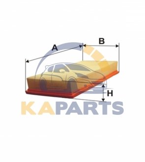 WA6543 WIX FILTERS Фільтр повітря