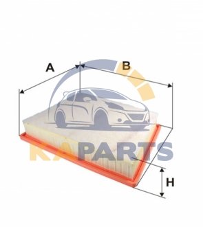 WA9792 WIX FILTERS Фільтр повітря