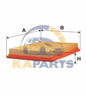 WA6706 WIX FILTERS Фільтр повітря