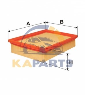 WA6207 WIX FILTERS Фільтр повітряний